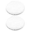 sourcing map 6" Wool Polishing Pad Hook and Loop Buffing