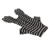 Dog Striped Pajamas Classic Black White Stripe Lightweight Full Coverage