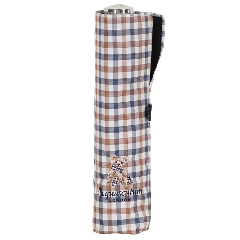 Aquascutum FOLDING UMBRELLA 1AQ 27766 Parasol, Folding, Completely Blackout, Lightweight,