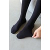 Yomandamor Men's Black Calf Socks, Set of 4, Lightweight, Breathable,
