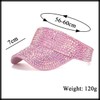 White Fang CA666 Visor, Cap, Star Pattern, Hat, Sports, Running,