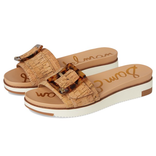 Sam Edelman Women's Ariane Slide Sandal, Natural Cork, 7.5
