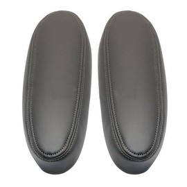 Zieichy Driver & Passenger Replacement Seat Armrest Cover Dark Gray Compatible with Chevy/GMC Tahoe,Suburban,Silverado,Avalanche,Sierra,Yukon 000 2001 2002 2003 2004 2005 2006