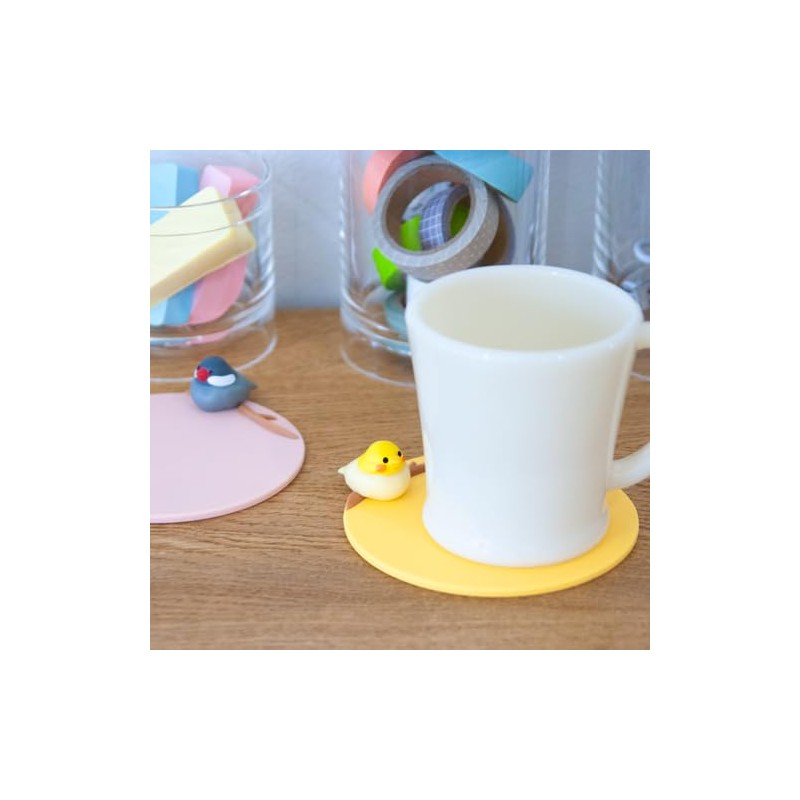 biite Tori-san Coaster (Okame)