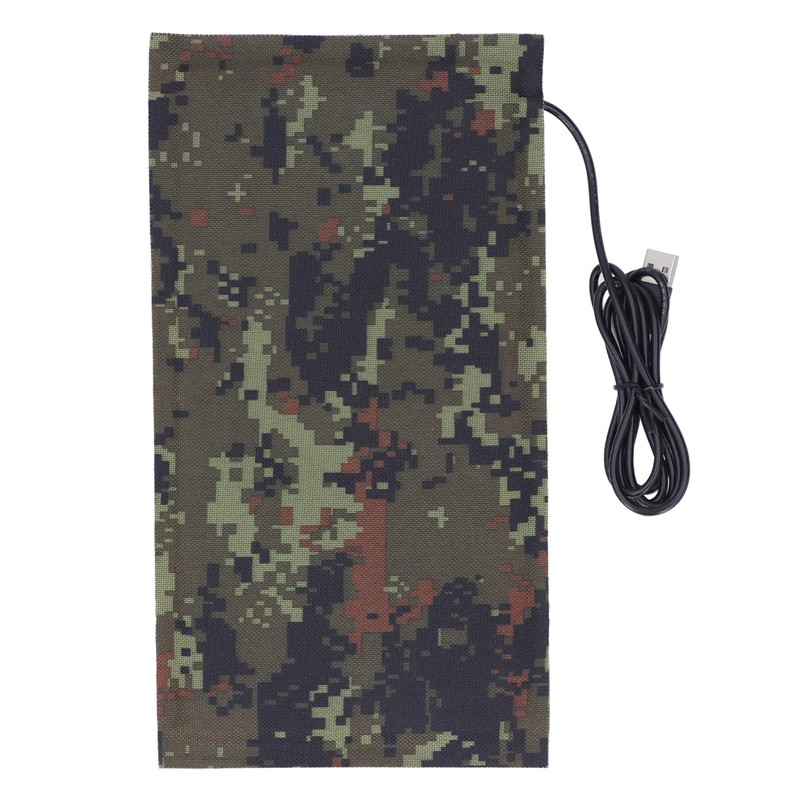 USB Electric Heating Pad 5V Carbon Fiber Heating Cloth Washable