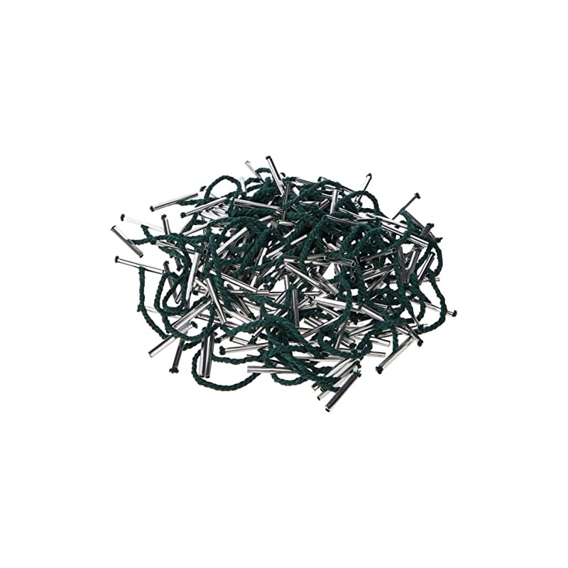 5 Star Treasury Tags Metal-ended 51mm Green [Pack 100]