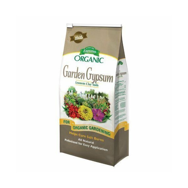 Espoma GG6 Garden Gypsum Fertilizer, 6-Pound