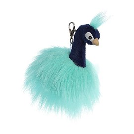 Aurora World 60912 Luxe Boutique Mora Peacock Key Clip