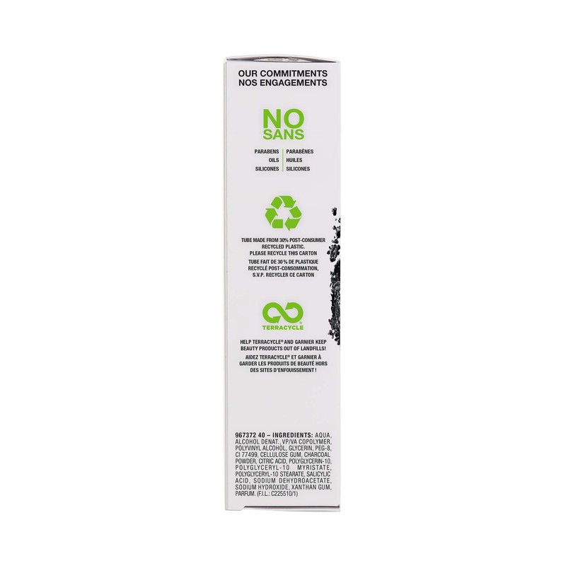 Garnier Black Peel Off Mask With Charcoal Facial Treatments 1.7