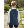 Boys Sun Protection Rash Vest UPF 50+ Long Sleeve Summer