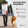 Backpack Laundry Bag - XL Heavy Duty Hamper Holds 3-4