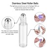 PrettyCare 4 Pack, 10 ml Essential Oil Roller Bottles with