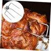 Mipcase 2Pcs Barbecue Skewers Durable BBQ Needles for Chicken Easy