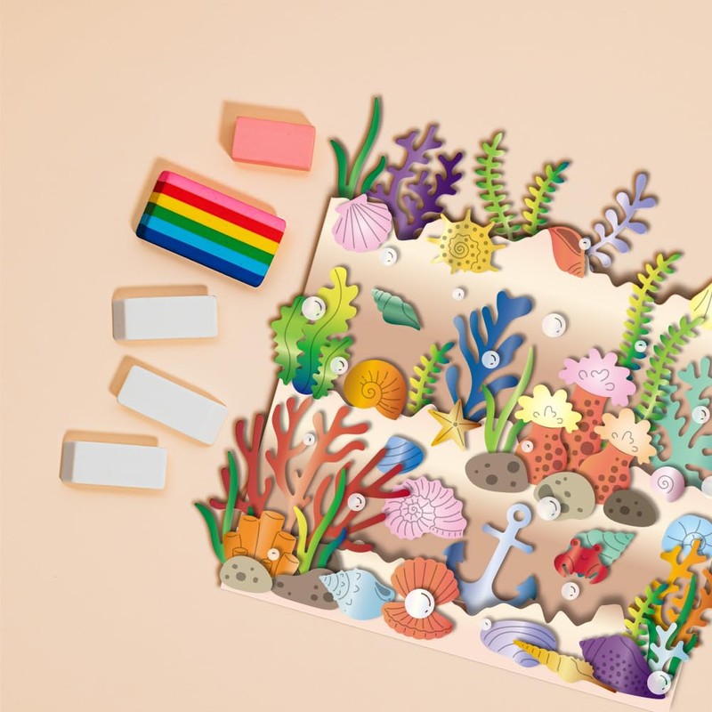 GLOBLELAND Coral Reef Cutting Dies for DIY Scrapbooking Metal Shell