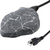 Saillong Bird Bath Deicer Heated Rock, 80W Submersible Utility Decorative