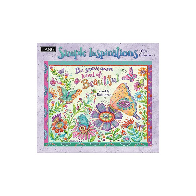 LANG Simple Inspirations™ 2024 Wall Calendar (24991001878)