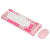 Keyboard and Mouse Combo 84 Keys QWERTY Layout USB Receiver