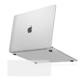 MOSISO Compatible with MacBook Air 13 inch Case 2022 2021 2020 2019 2018 A2337 M1 A2179 A1932, Ultra-Thin Slim Natural Original Color Protective Plastic Hard Shell Case&Keyboard Cover, Translucent