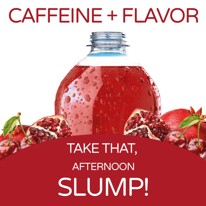 Crystal Light Sugar-Free Cherry Pomegranate Drink Mix (10 On-the-Go Packets)