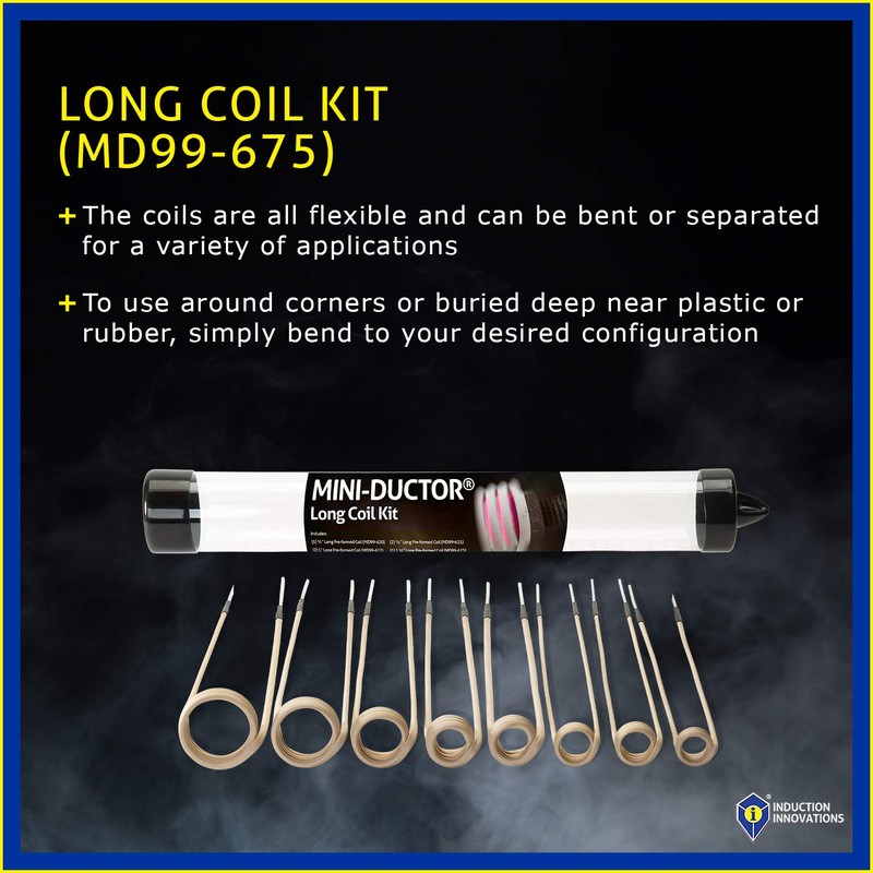 Induction Innovations MD99-675 Mini Ductor Long Coil Kit