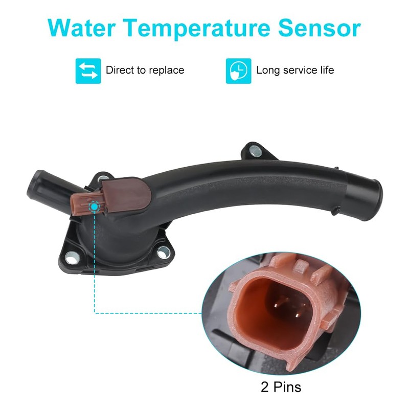 WMPHE Engine Coolant Thermostat Housing Replacement for 902-5216, Compatible with
