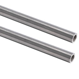 Vigorous 1-3/8" OD x 1 Ft. 304 Stainless Steel Tube, CYIWPH Seamless Stainless Steel Round Straight Tubes, Round Metal Pipe for DIY Crafts, Industry, Furniture, Frames, 2mm Wall Thickness (2 Pcs)