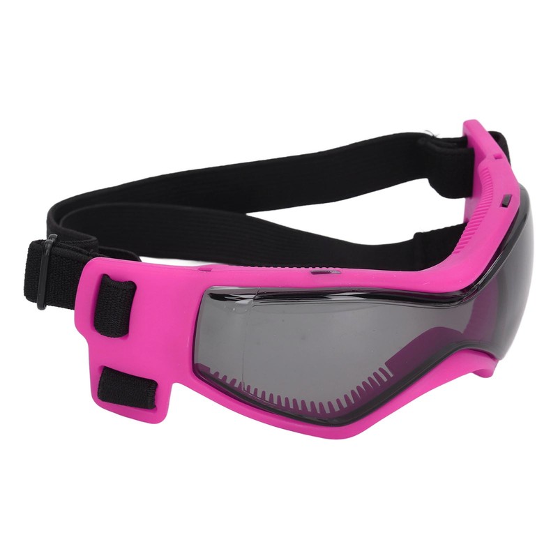Dog Goggles UV Protection Adjustable Strap Soft Frame Waterproof Anti