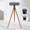 VIVO Easel Studio Projector Stand with Full Tray Articulation, Tripod