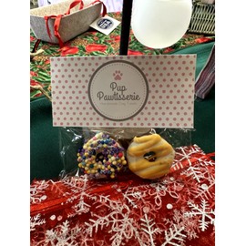 Handmade Pup Pawtisserie Handmade Dog Donut Treats - Set of 2 - FREE SHIPPING