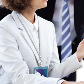 TEHAUX Crystal Phone Lanyard Wrist Strap with Glitter Rhinestone, Neck Lanyard Bling Wristlet Keychain for Women, Card Holder, Silver, Zinc Alloy, for Office, School, Daily Use