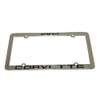 1982 Corvette License Plate Frame Chrome