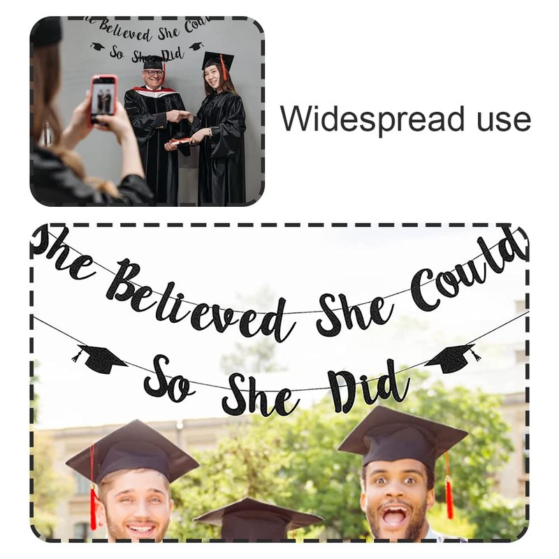 FFangBox,Letter Pull Flag Pull Banner Classic Hanging Flag for Graduation