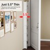 MAGINELS 6-Tier Slim Shoe Storage,Narrow Shoes Rack,Hidden Closet Organizer for