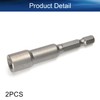 Utoolmart 1/4" Quick-Change Hex Shank 7mm Nut Setter Driver Drill