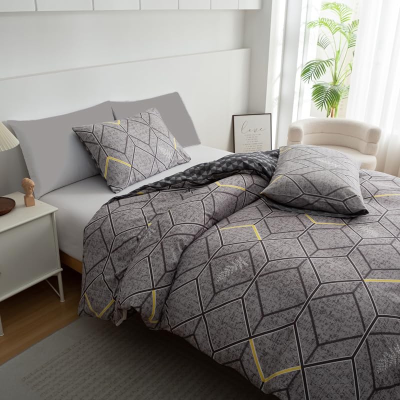 Lazzaro Double Duvet Set - Premium Brushed Microfiber Double Duvet