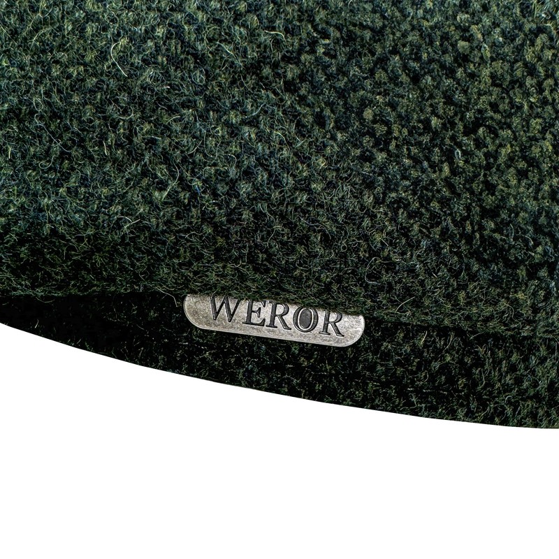 WEROR WEROR-432.1 Men's Flat Cap with Peak - Hat with