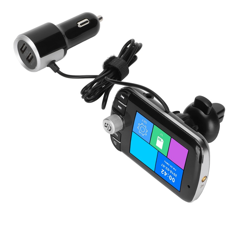 DAB004 Car Bluetooth FM Transmitter Anti Interference Noise Reduction Stereo