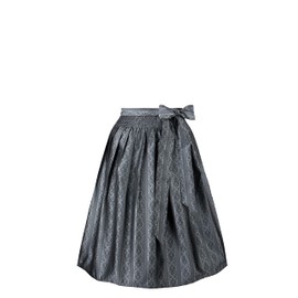 Stockerpoint Corinna Women's Midi Dirndl Apron, gray, 52 - 56