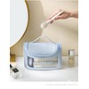 Transparent Cosmetic Bag Toiletry Bag Transparent Waterproof Modern Design Cosmetic