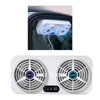 2.4V 5W Car Ventilation Fan USB Interface Portable 3 Speeds