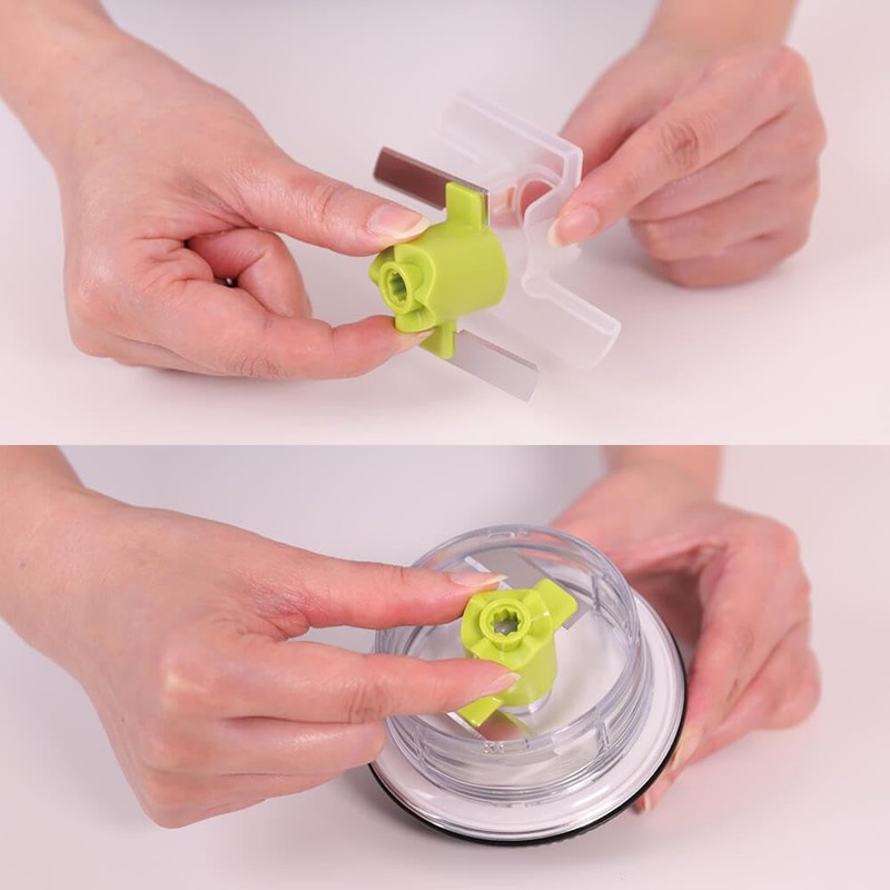 KAI CORPORATION DH8233 Rolling Chopper, Garlic, Chopped, Condiment, Garlic, Ginger