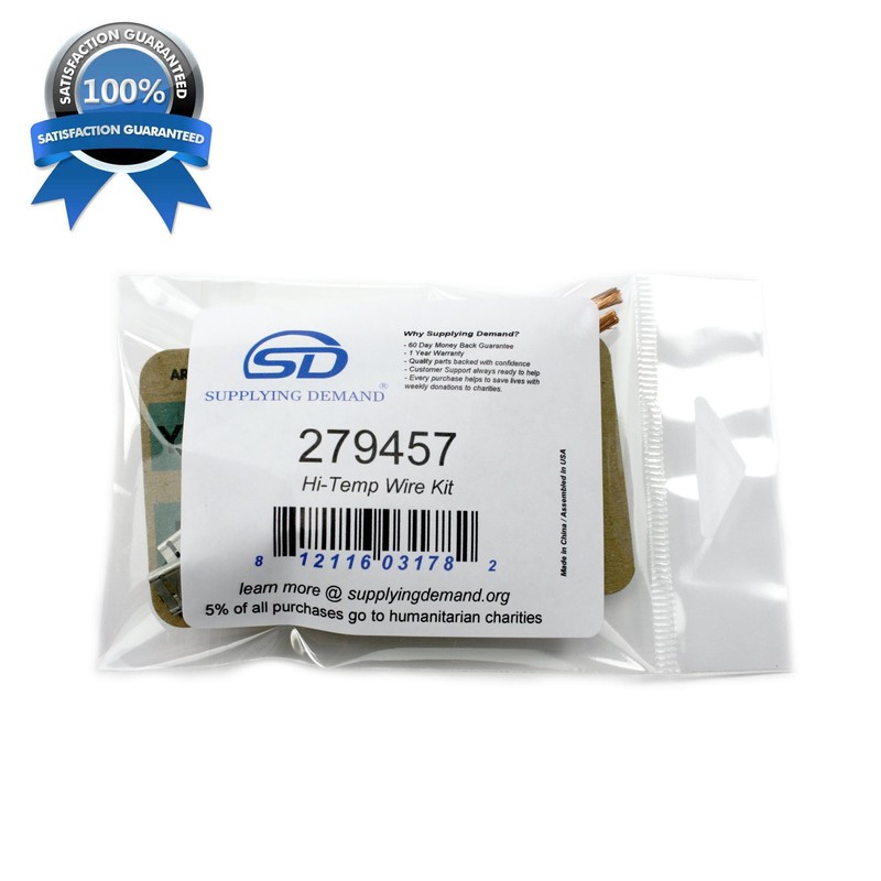 Supplying Demand 279457 Clothes Dryer Heating Element Connecting Wire Replacement