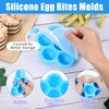 2 Pack Egg Bites Silicone Mold, Air Fryer Egg Mold,