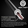 American Flag Car Bullet Antenna for GM Chevy Silverado GMC