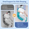 Mybow Neck Stabilizer Head Support Pillow, Post Surgery Pillow for
