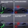 ENHANCE LED Gaming Mouse Bungee Cord Holder with 4-Port USB