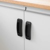tooloflife 2 Packs Self-Stick Instant Cabinet Drawer Handle Multipurpose Cabinet