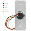 No-Touch Infrared Exit Button with Green LED, Indoor Stainless Steel