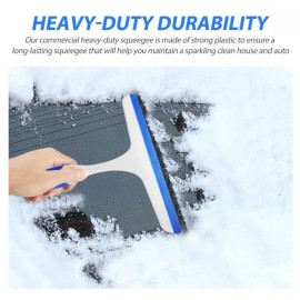 Scrub Buddies *Squeegee For Shower Window Glass Door Office Cleaner Streak-Free Car Glass New