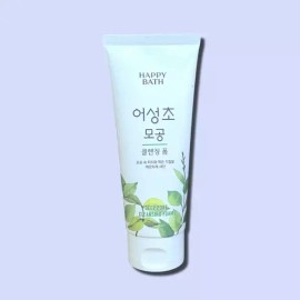 Happy Bath 해피바스 어성초 모공 클렌징폼 200g Happy Bath Ginseng Pore Cleansing Foam 200g [[00001]]